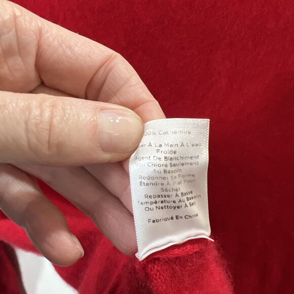 Talbots Women's Cashmere Turtleneck Sweater Size M Luxurious Minimalism Classic - Picture 5 of 8